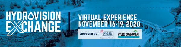 HYDROVISION Exchange | November 16-19, 2020 | Virtual Event Experience